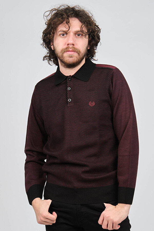 Pelikan Erkek Polo Yaka Kazak 1577412 Bordo