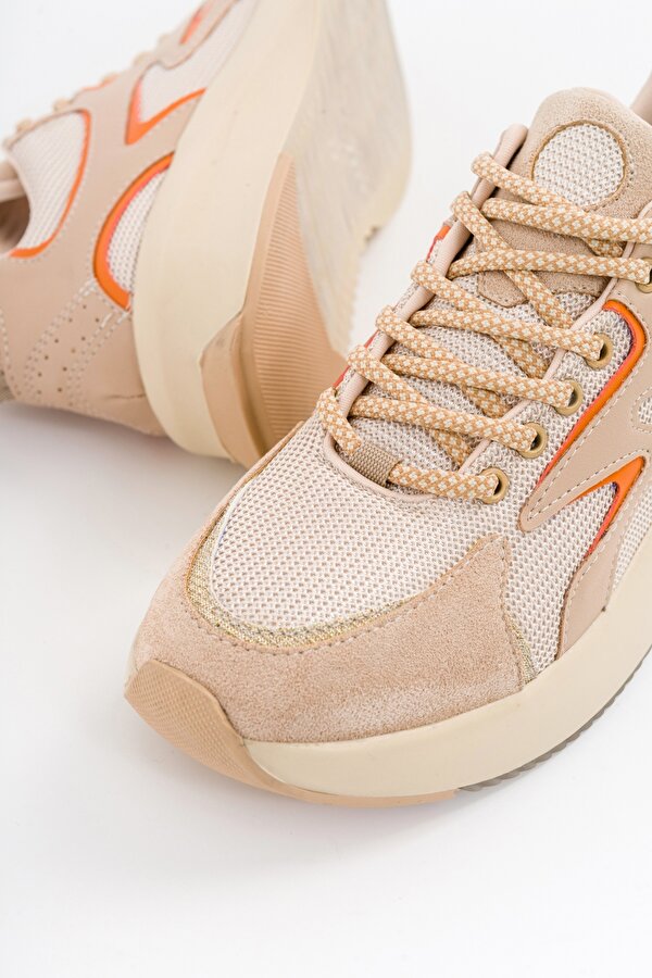 Luvi Shoes MALTA Bej Kadın Spor Ayakkabı