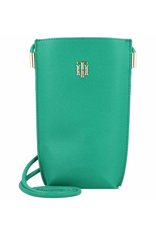 Tommy Hilfiger Courtside Green Kadın Kadın Telefon Cüzdanı AW0AW13646 Tommy Hilfiger Courtside Green Kadın Kadın Telefon Cüzdanı AW0AW13646
