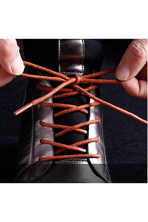 SRTfootcare Yuvarlak Mumlu Ayakkabı Bağı 2mm K901 60cm 1 Çift