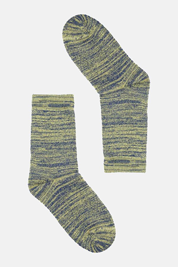 Socksmax Kadın Pamuklu Kışlık Desenli Havlu Çorap - SS-1630-D27