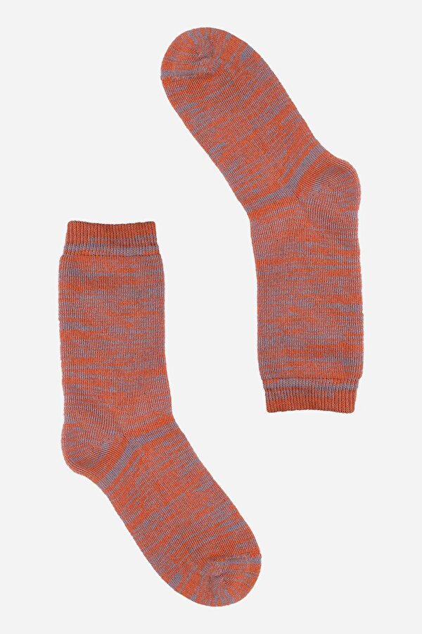 Socksmax Kadın Pamuklu Kışlık Desenli Havlu Çorap - SS-1630-D29