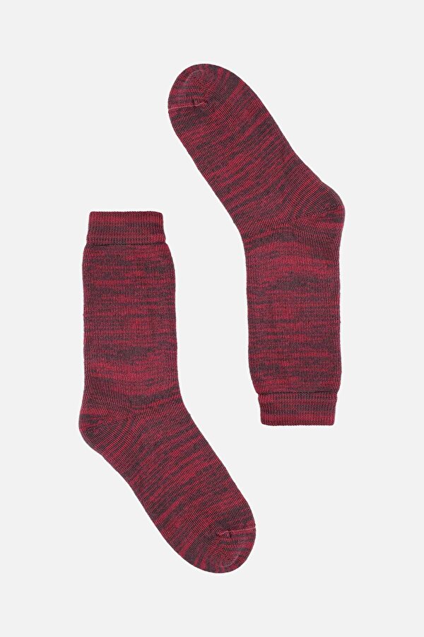 Socksmax Kadın Pamuklu Kışlık Desenli Havlu Çorap - SS-1630-D38