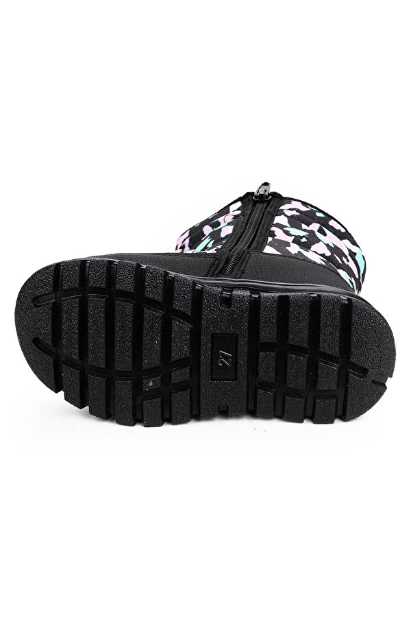 Kiko Kids Viscon Fermuarlı Kız/Erkek Çocuk Kar Bot Ayakkabı Lila NF8953