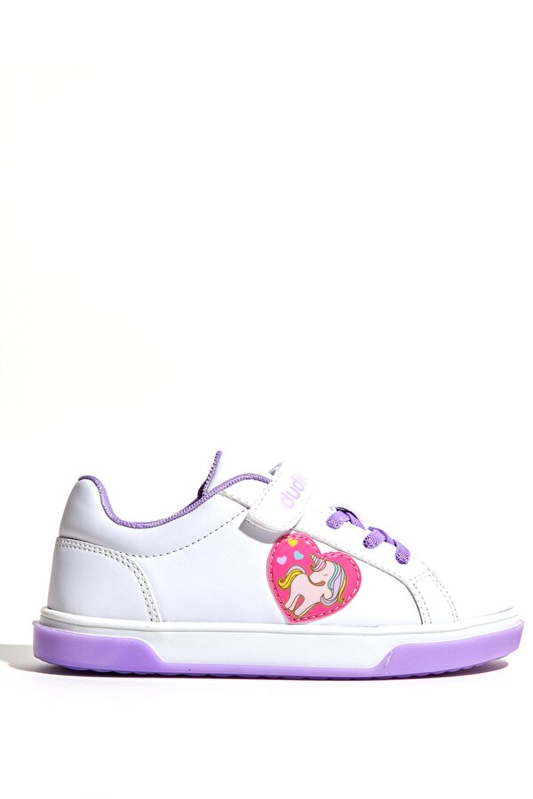 Dudino MILAN 2FX Beyaz Kız Çocuk Sneaker
