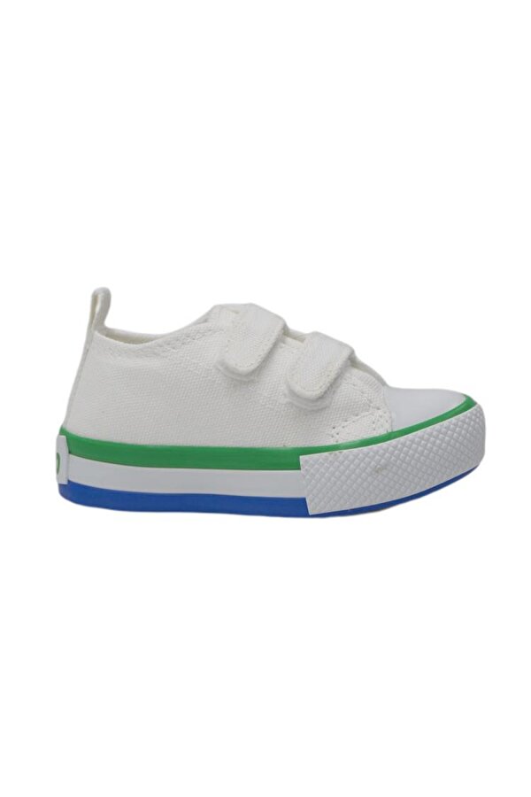 VICCO 925.P22Y.253 Pacho Beyaz-Yeşil Keten Ayakkabı
