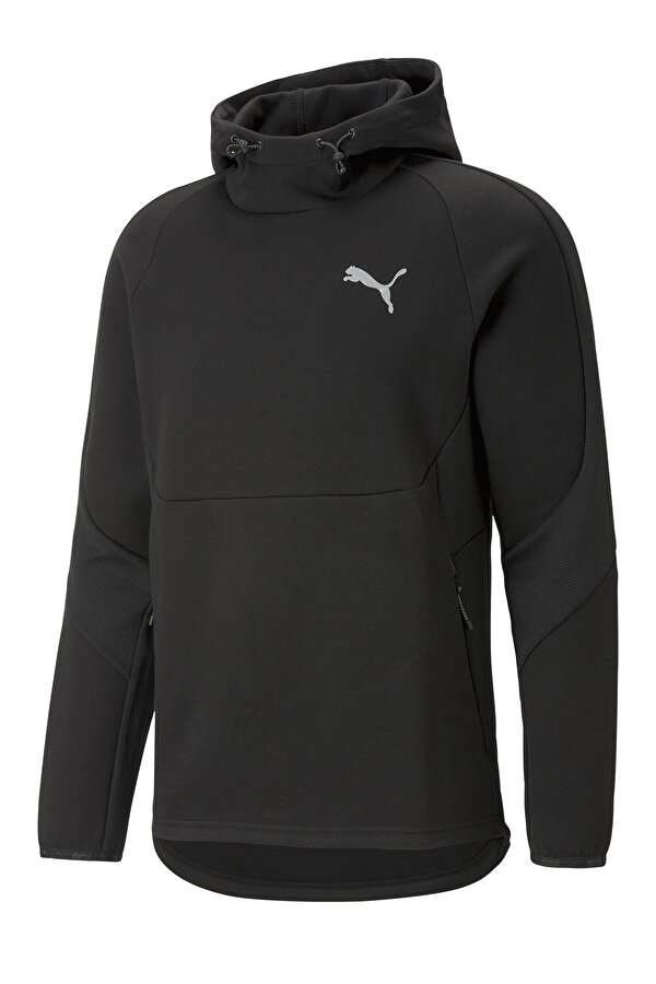 Puma Evostripe Hoodie Dk Черный Мужчина Джемпер