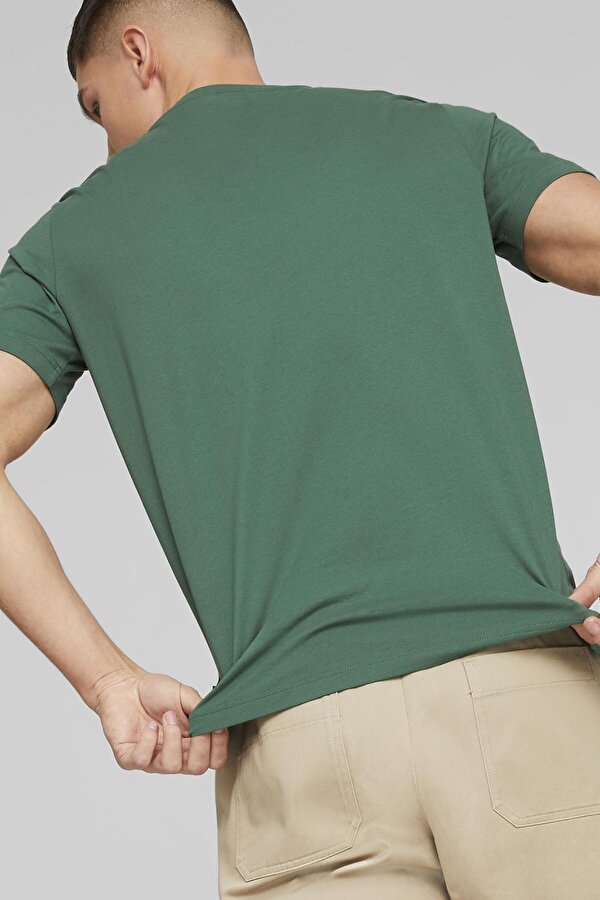 Puma GRAPHICS Retro Tee Yeşil Erkek Kısa Kol T-Shirt IV7755