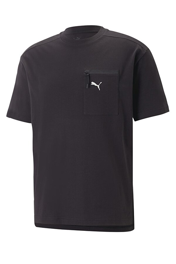 Puma OPEN ROAD Tee Siyah Erkek Kısa Kol T-Shirt