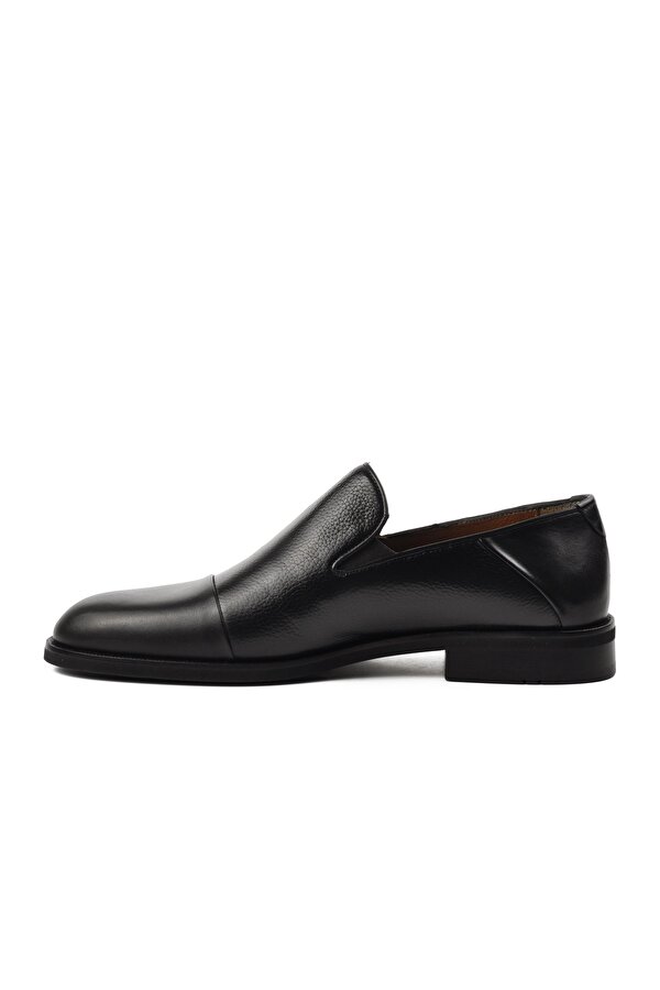 Pierre Cardin 104H11 Siyah Kırışık Hakiki Deri Erkek Klasik Ayakkabı