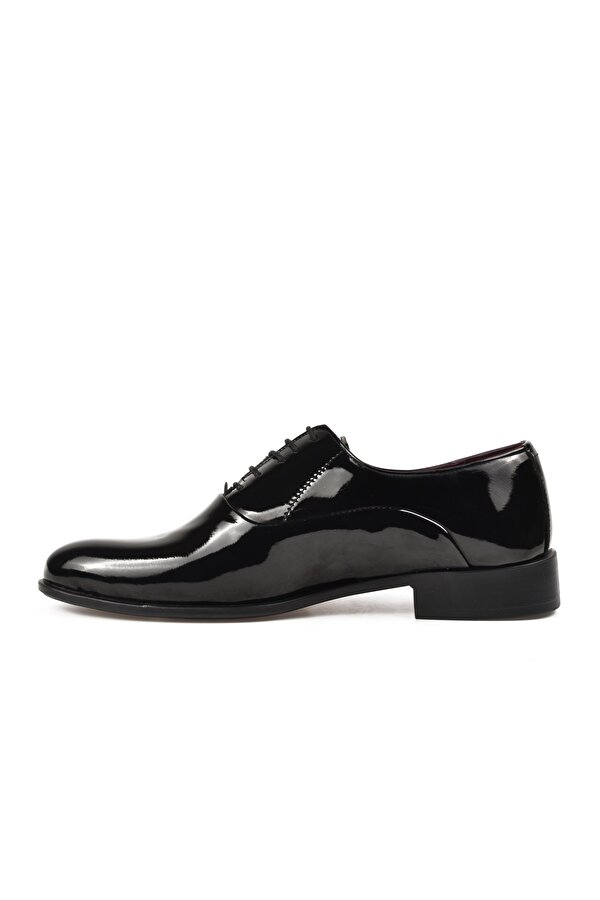 Pierre Cardin 7017 Siyah Rugan Hakiki Deri Erkek Klasik Ayakkabı