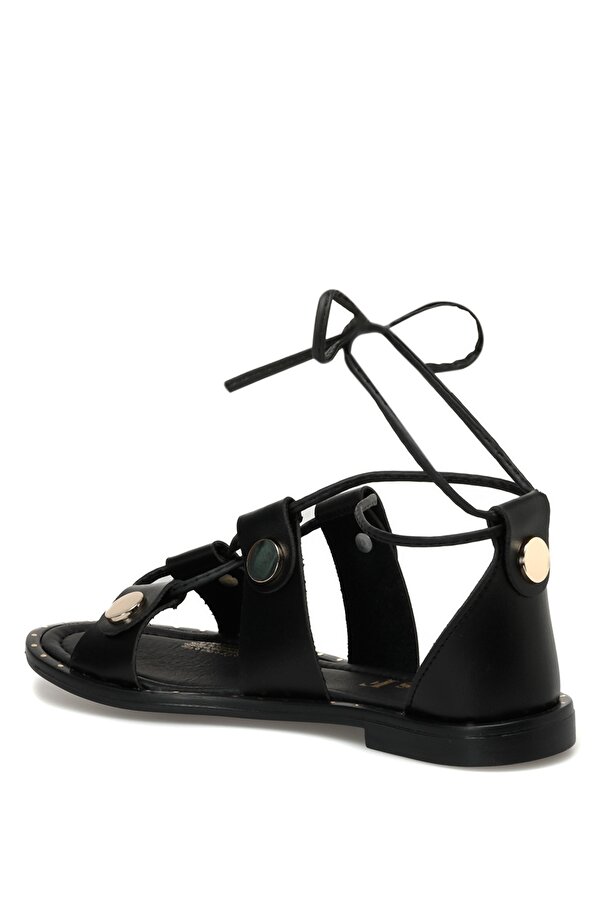 Miss F Ds20093 3Fx Черный Женщина Плоские Сандалии