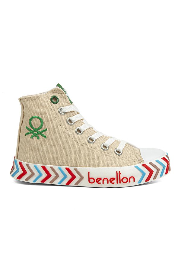 Benetton ® | BN-30625-3374 Bej - Kadın Spor Ayakkabı