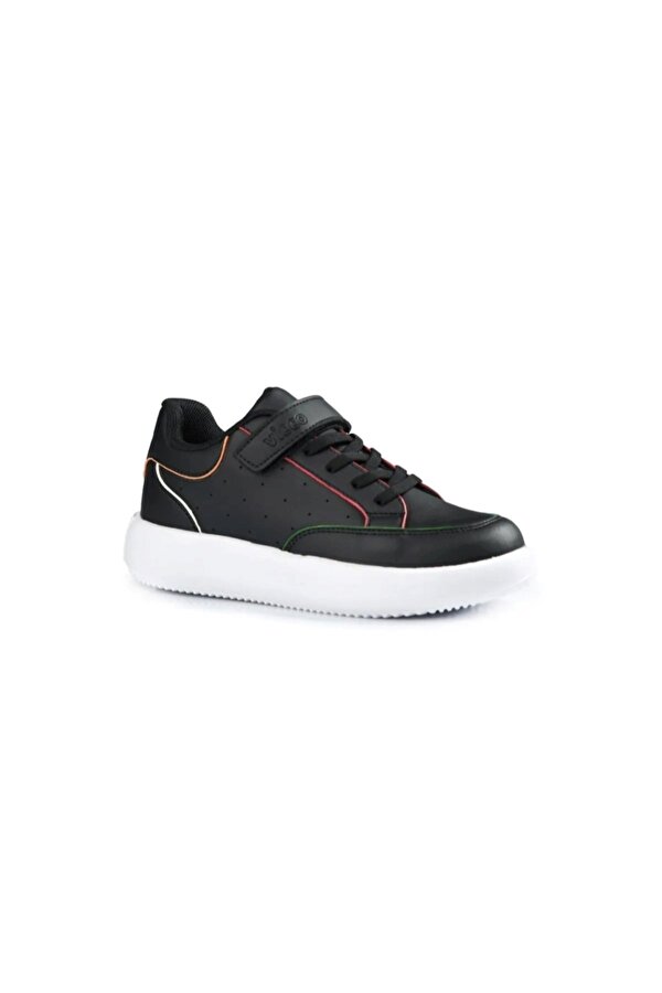 VICCO Latte Erkek Çocuk Siyah Phylon Spor Sneaker  Ayakkabı 346.23y.172