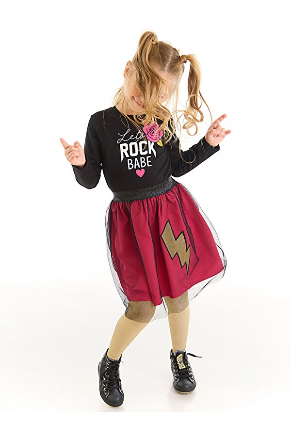 Mushi Rock Babe Kız Çocuk Tüllü Elbise