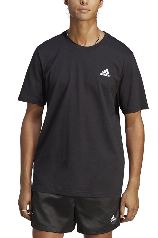 adidas M SL SJ T Siyah Erkek Kısa Kol T-Shirt