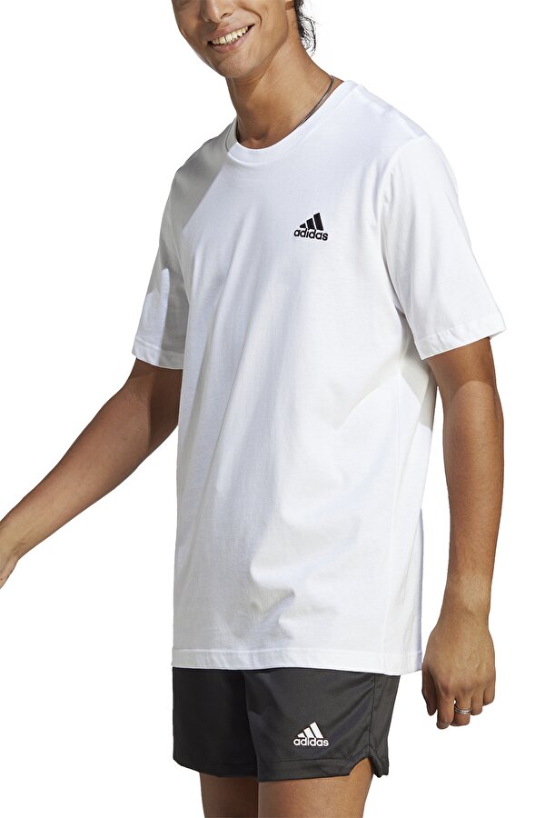 adidas M SL SJ T Beyaz Erkek Kısa Kol T-Shirt