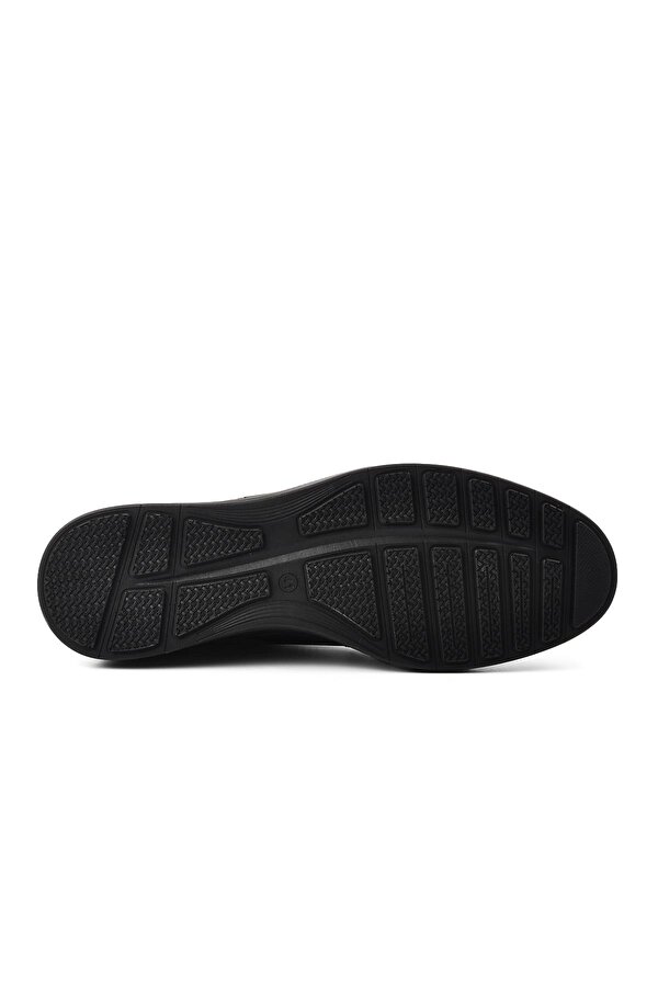 FOREX 4011 Siyah Hakiki Deri Erkek Comfort Ayakkabı