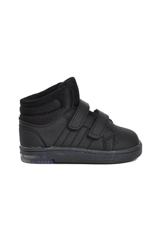 Cool Pepe Uzun-B Siyah Çocuk Bilek Boy Sneaker