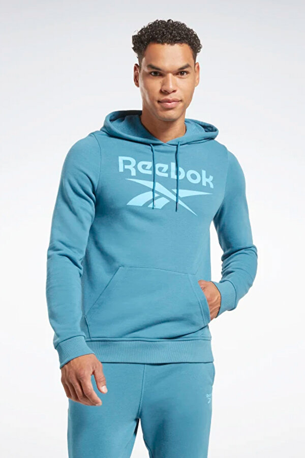 Reebok RI FT Big Logo OTH Mavi Erkek Sweatshirt