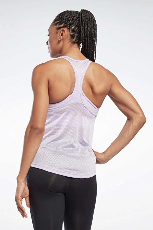 Reebok WOR US Mesh Tank Lila Kadın Atlet