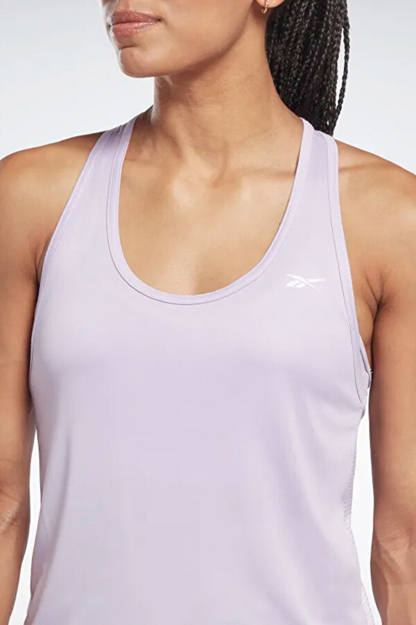 Reebok WOR US Mesh Tank Lila Kadın Atlet