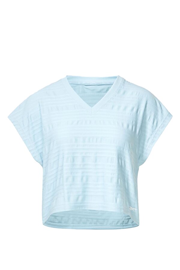 Reebok Perforated Tee BLUE Woman 054