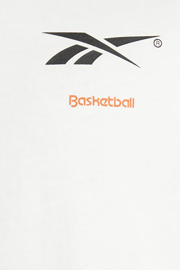 Reebok BB BASKETBALL CT SS Ekru Erkek Kısa Kol T-Shirt