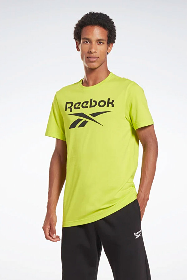 Reebok RI Big Logo Tee Sarı Erkek Kısa Kol T-Shirt