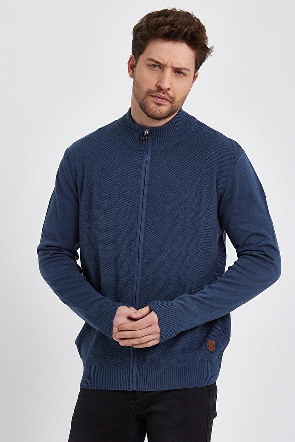 Alexander Gardi ALEXANDERGARDI YARIM BALIKÇI YAKA FERMUARLI HIRKA (E22-5717)