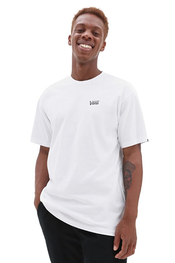 Vans MINI SCRIPT TEE-B Beyaz Erkek Kısa Kol T-Shirt
