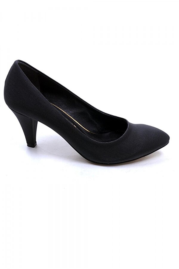 Ustalar Ayakkabı Siyah Kadın Topuklu Stiletto 004.102