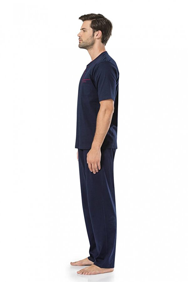 Pierre Cardin Erkek Kısa Kollu Penye Pijama QR7332