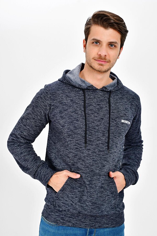 Süperlife SPR 2019K61 Kapşonlu Broklyn Sweat