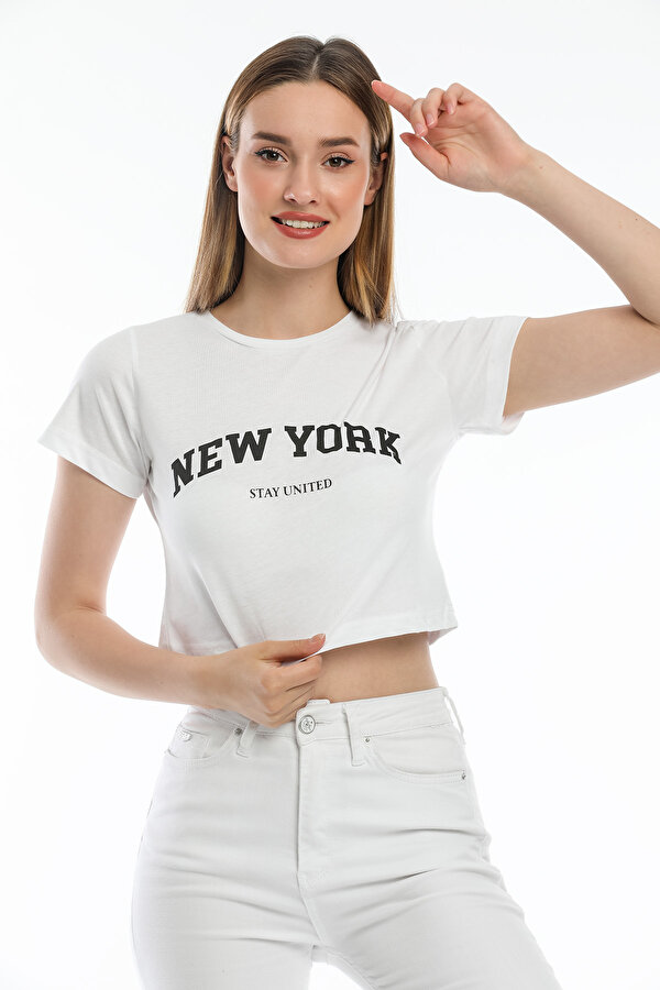 Süperlife SPR21Y15 Newyork Baskılı T-Shirt