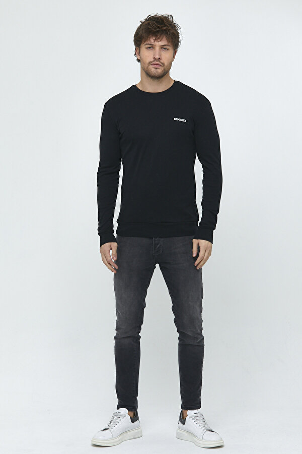 Süperlife Bisiklet Yaka Sweat SPR2019K18