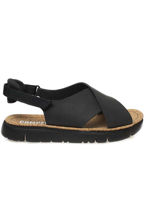 Camper K200157 Z Oruga Sandal Siyah Kadın Sandalet