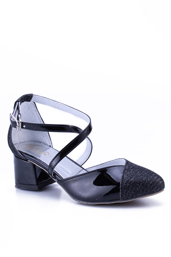 Eformoda By Emre Yılmaz Siyah Çocuk Topuklu Ayakkabı 8088 Eformoda By Emre Yılmaz Siyah Çocuk Topuklu Ayakkabı 8088