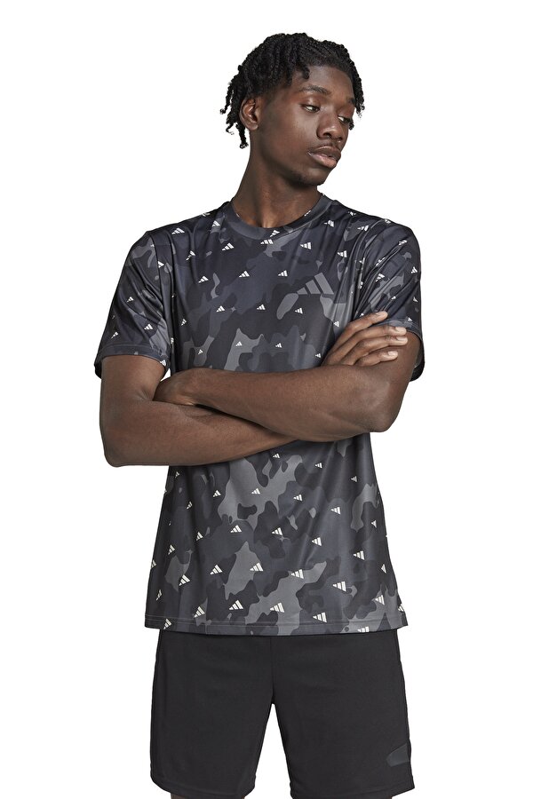 adidas TR-ES+ BL T Siyah Erkek Kısa Kol T-Shirt