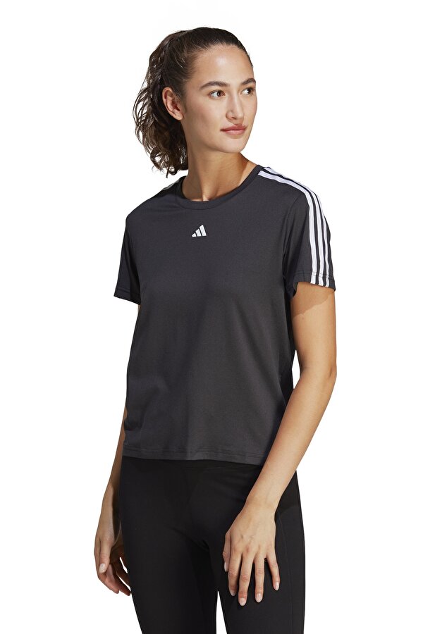 adidas TR-ES 3S T Siyah Kadın Kısa Kol T-Shirt