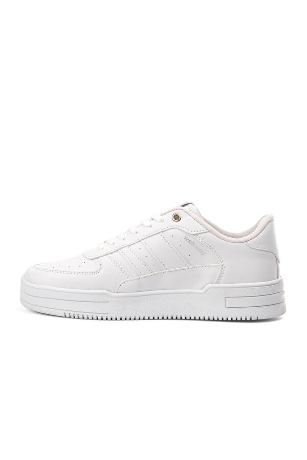 Walkway Sandy Beyaz Unisex Tek Renk Sneaker