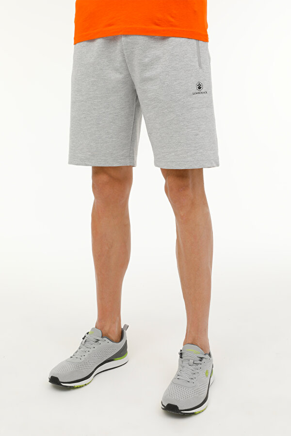 Lumberjack M-CT103 BASIC SHORT 3FX GRAY MELANGE Man 337