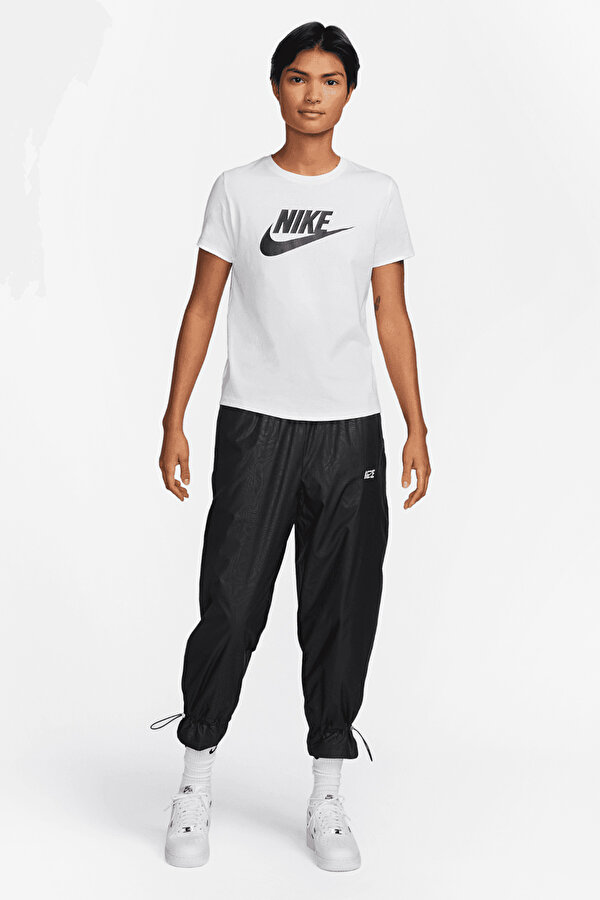 Nike W NSW TEE ESSNTL ICN FTRA Beyaz Kadın Kısa Kol T-Shirt