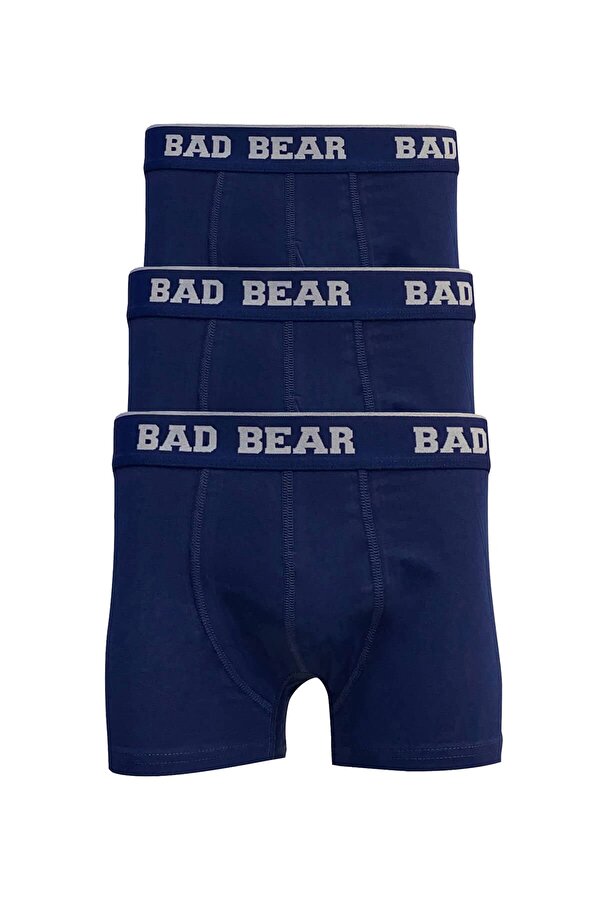 Bad Bear Basic 3 Pack Lacivert 3'lü Erkek Boxer Set