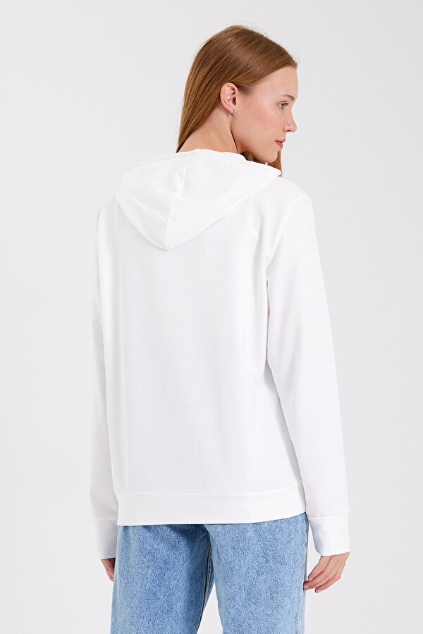 Süperlife Kadın Kapşonlu Kanguru Cepli Sweat SPR23SW361 Süperlife Kadın Kapşonlu Kanguru Cepli Sweat SPR23SW361