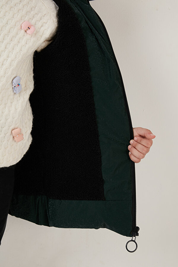 Lela Kız Çocuk Mont 5760002 HAKİ