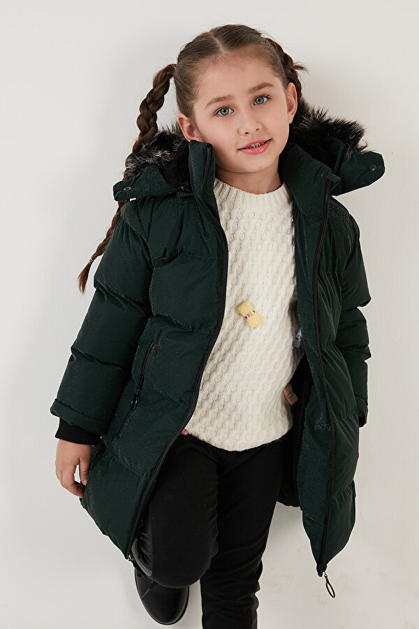 Lela Kız Çocuk Mont 5760002 HAKİ