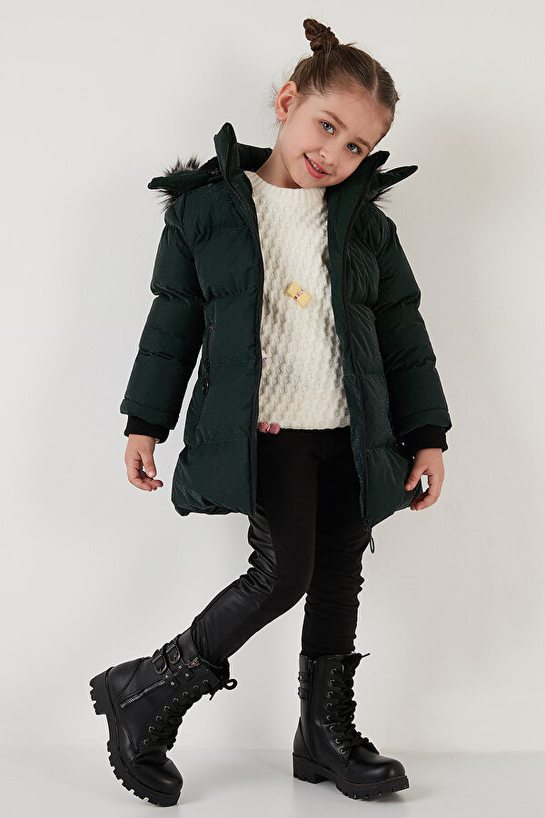 Lela Kız Çocuk Mont 5760002 HAKİ