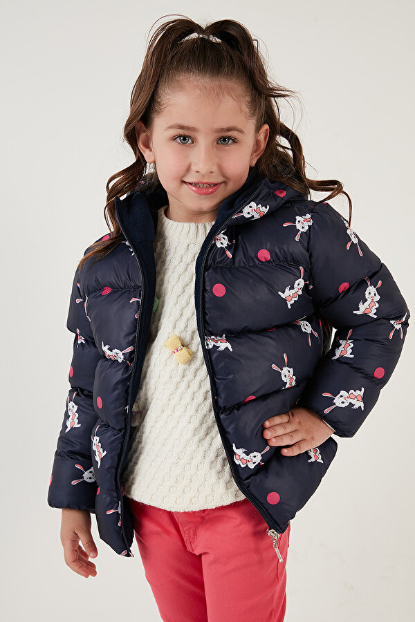 Lela Kız Çocuk Mont 5763001 LACİVERT