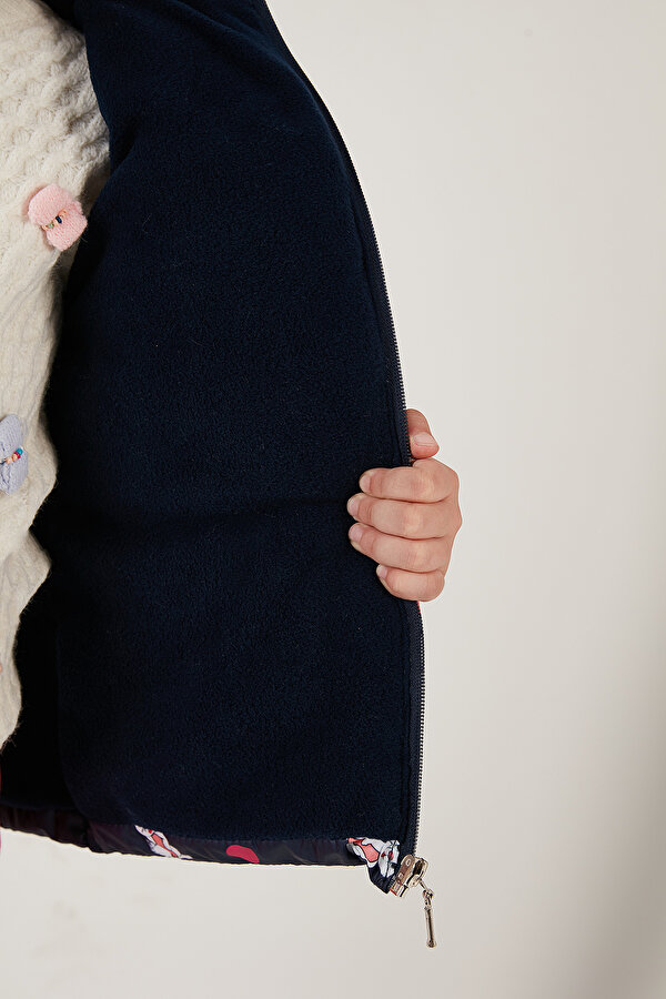 Lela Kız Çocuk Mont 5763001 LACİVERT